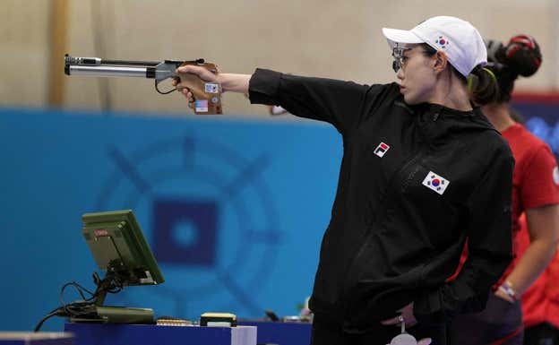 Kim Yeji, durante la competición Reuters