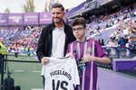 El emotivo gesto del Real Valladolid con un joven seguidor tras su sufrimiento: «El fútbol fue mi búnker»
