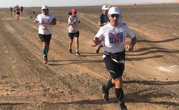 Tres maratones en tres días: «Y el lunes, a trabajar, que es donde me pagan»
